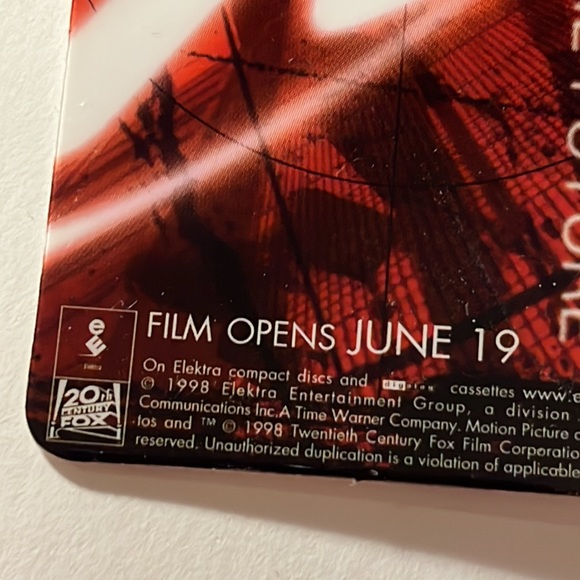 The X-Files: The Album Official Lanyard Card - mint condition - Picture 3 of 8